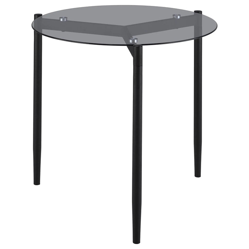 Rosalie 2-piece Round Coffee and End Table Set Grey by Unique Piece Furniture
