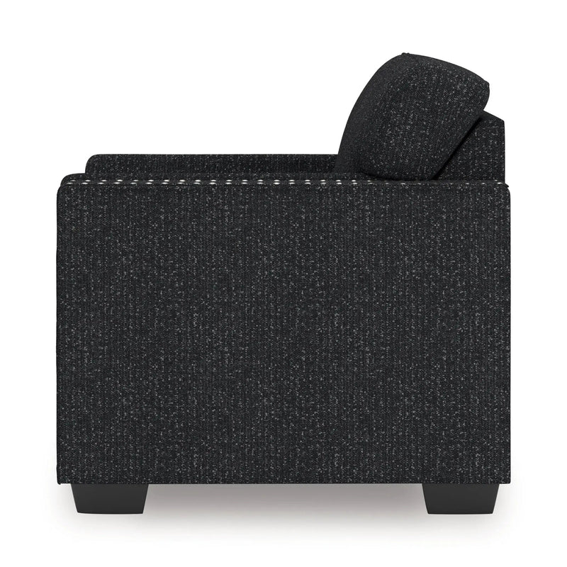 Jasmine Peaks - Chair - Coal by Unique Piece Furniture