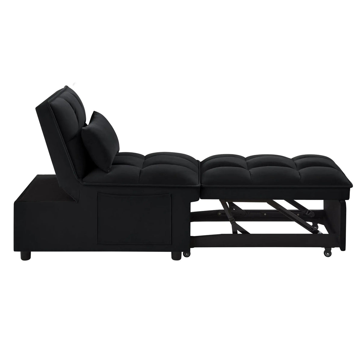 4 in1 Multi-Function Single Sofa Bed with Storage Pockets by HouseOfZazla