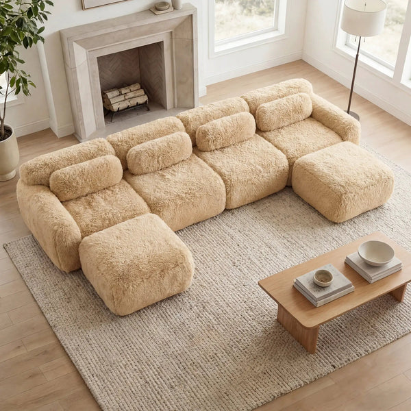 U-Shaped Boneless Sofa, photo 2 of 10