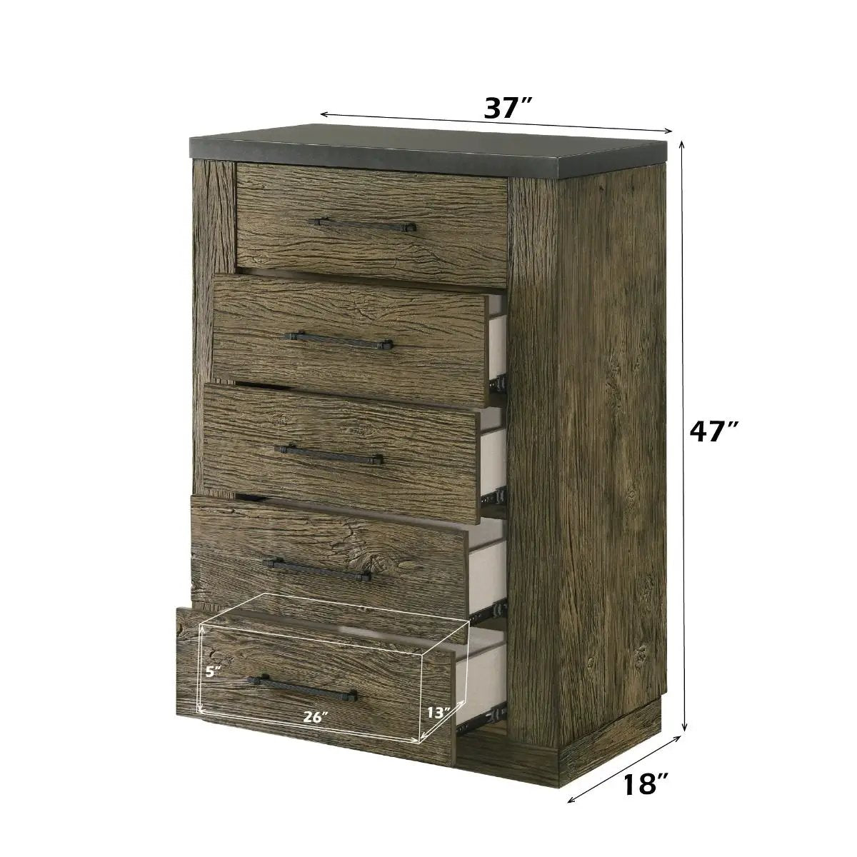 Lance - Chest - Tree Bark by Unique Piece Furniture