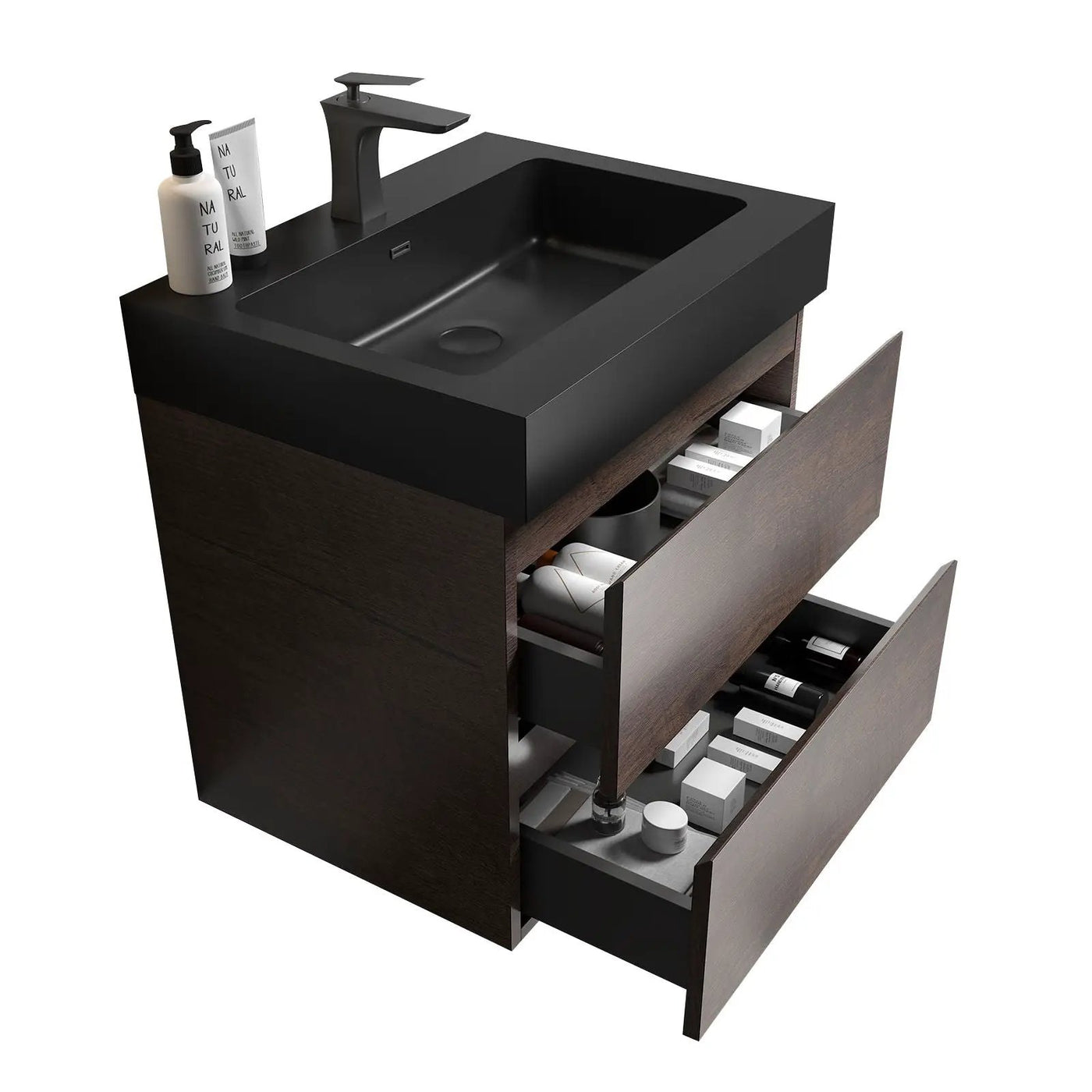 Alice Bathroom Vanity Wall Mounted With Sink by HouseOfZazla