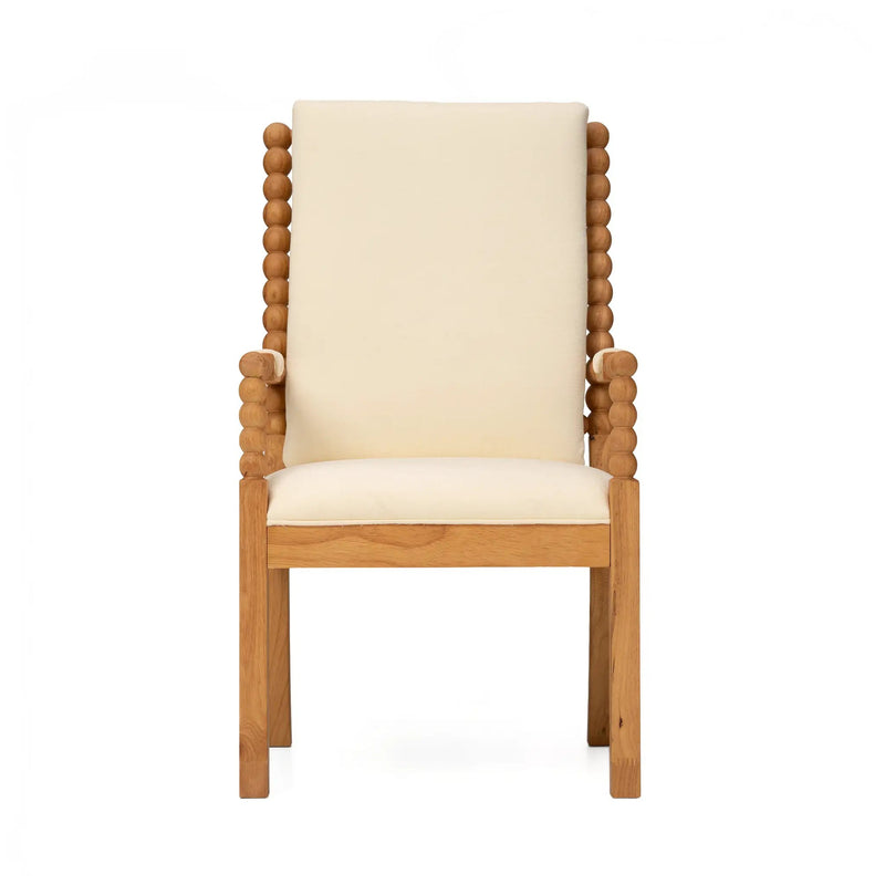 Set of 2 Rubber Wood Dining Chairs by HouseOfZazla