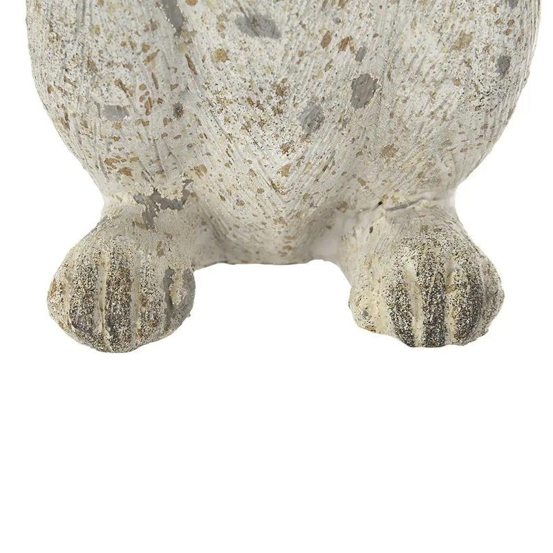 Resin Standing & Lying Down Squirrel Rustic, For Harvest Festival Fall Festival & Thanksgiving Table Decorations (Set of 2) - Antique Cream by HouseOfZazla