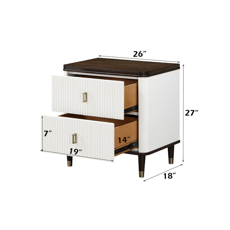 Carena - 5 Piece Bedroom Set (Eastern King Bed, Dresser, Chest, Mirror, Nightstand) by HouseOfZazla