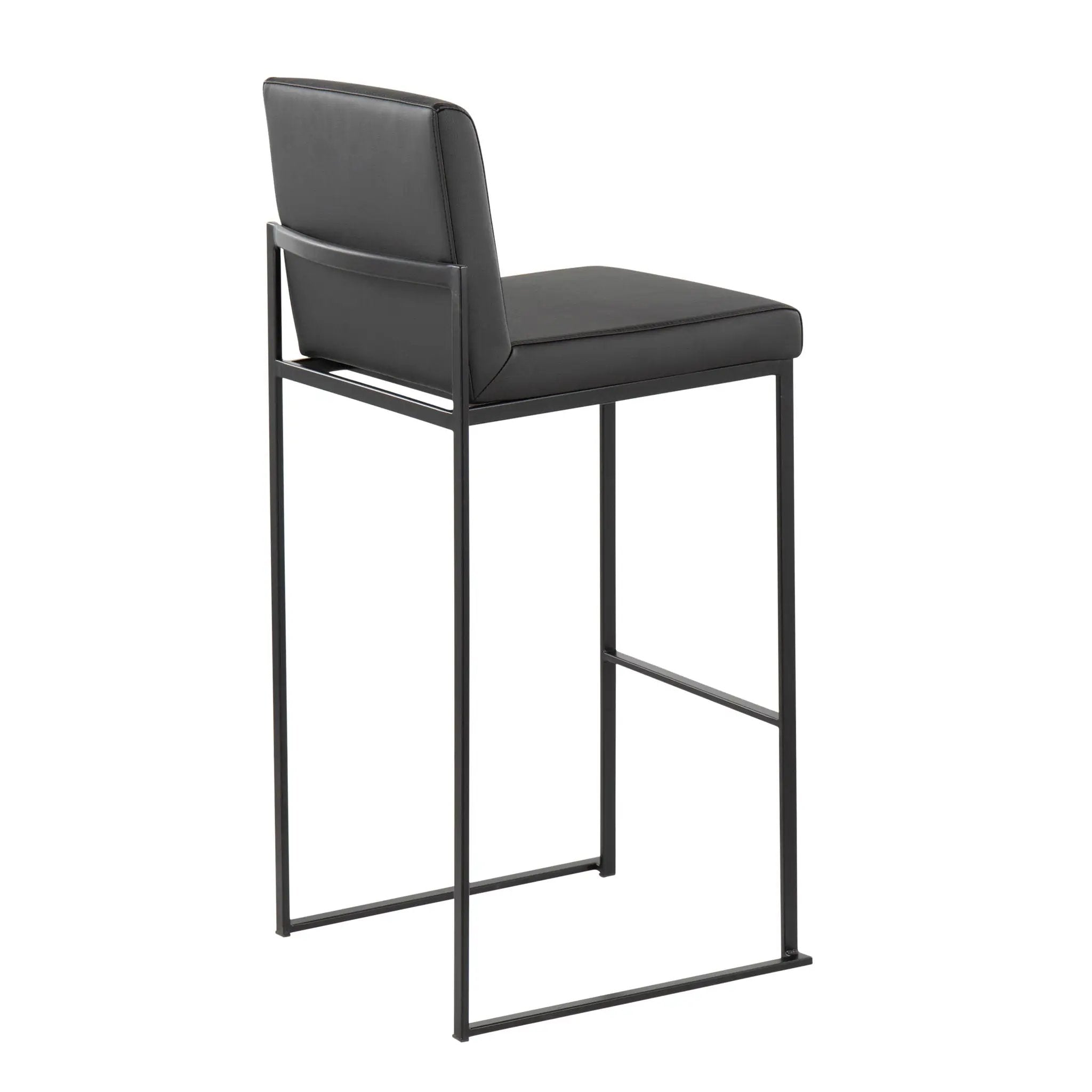 Fuji - Contemporary High Back Barstool Elegant Design by HouseOfZazla