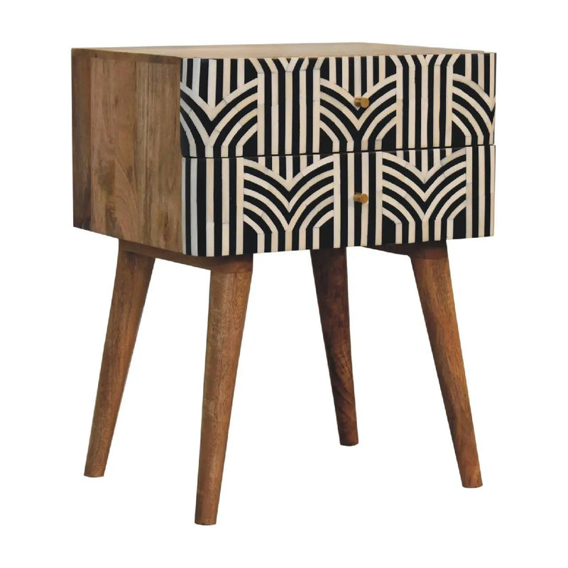Edessa Bone Inlay Bedside by HouseOfZazla