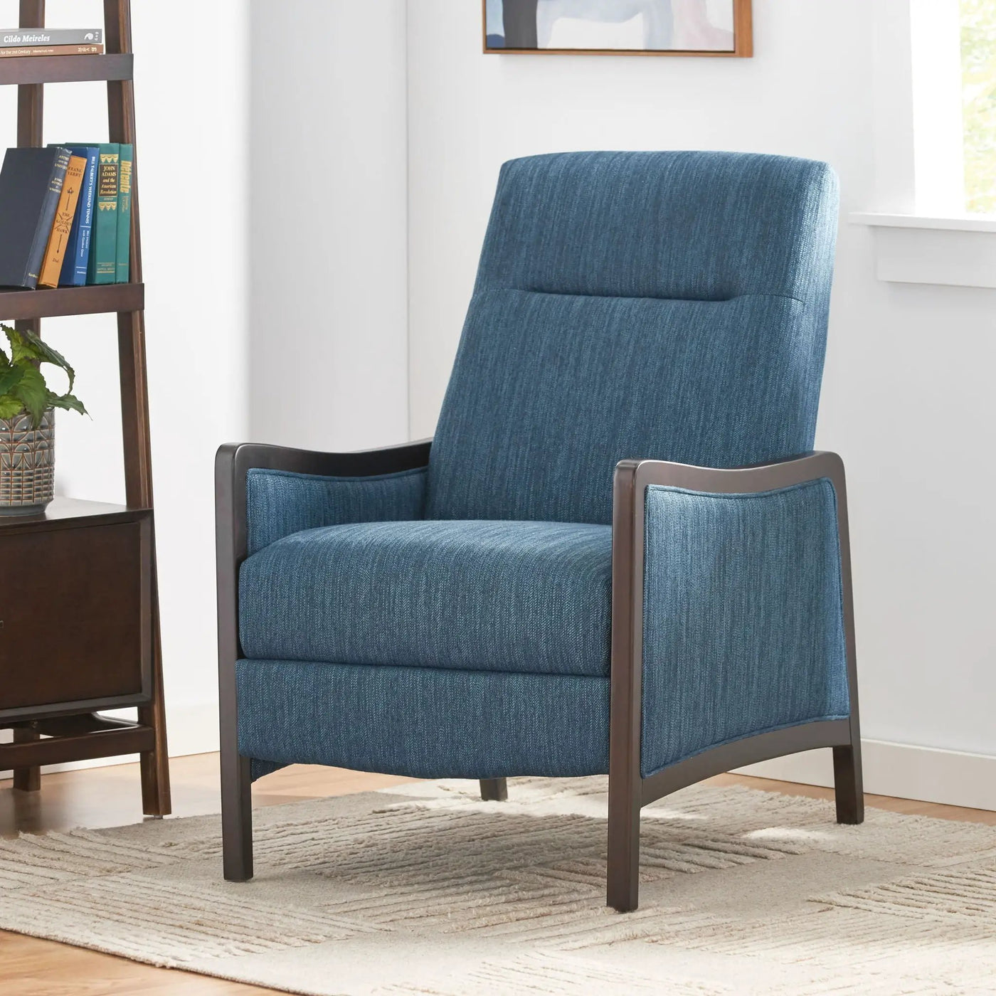 Drury - Contemporary Fabric Upholstered Pushback Recliner by Unique Piece Furniture