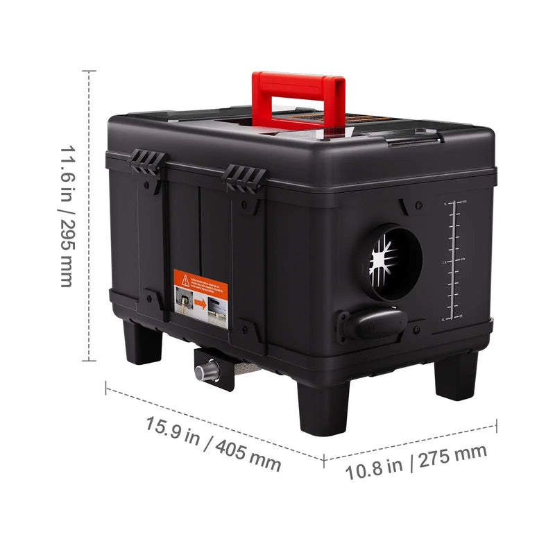 Diesel Air Heater 12V/24V 8KW Bluetooth APP Remote Control for Vehicles by HouseOfZazla