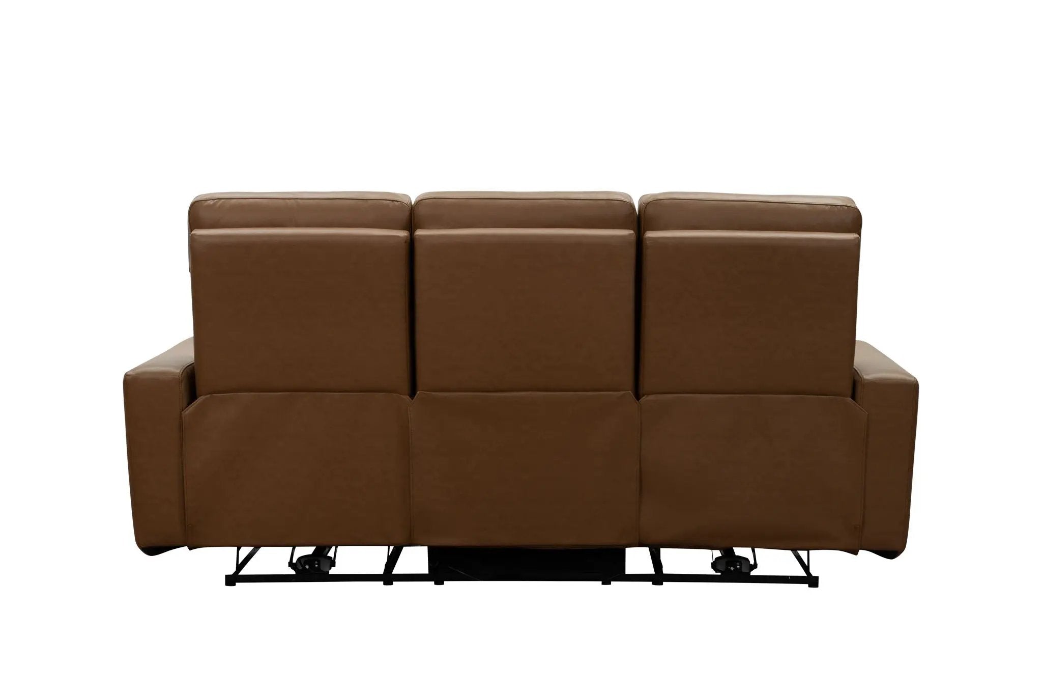 Cara - Sofa With Power Recline, Power Headrest And Power Lumbar - Light Brown by Unique Piece Furniture