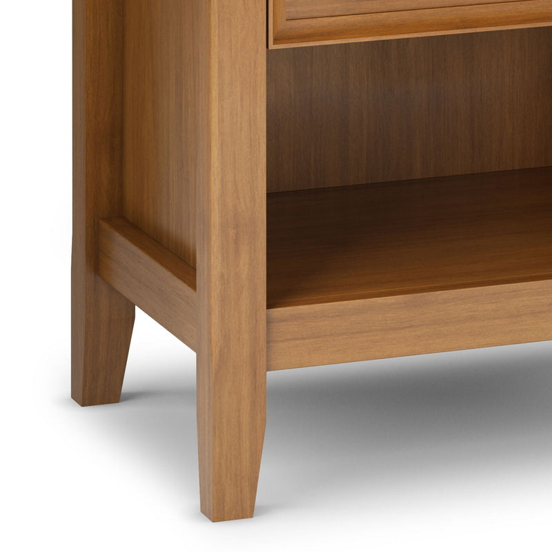 Amherst - Bedside Table, Handcrafted by HouseOfZazla