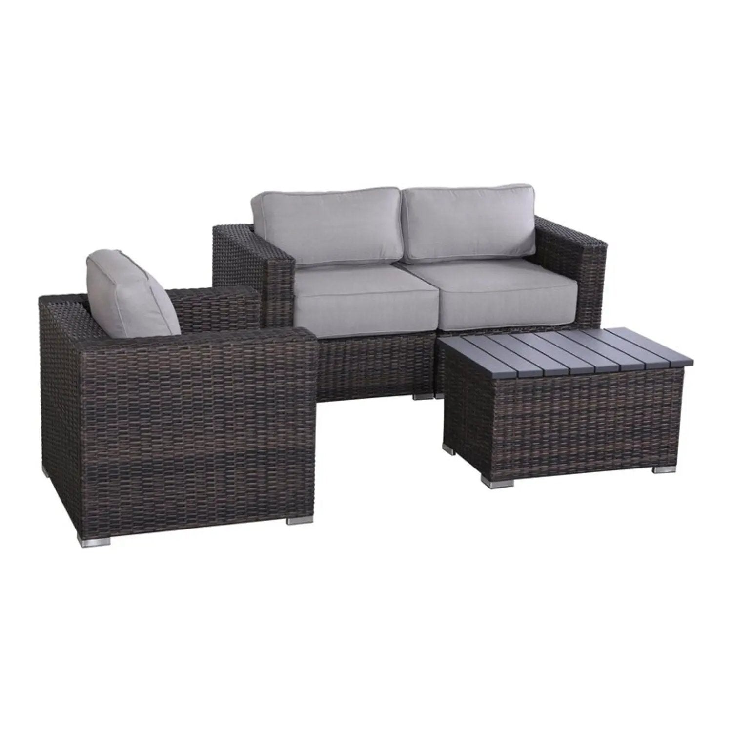 Stylish Sofa Seating Group With Cushions Perfect For Outdoor Gatherings by Unique Piece Furniture