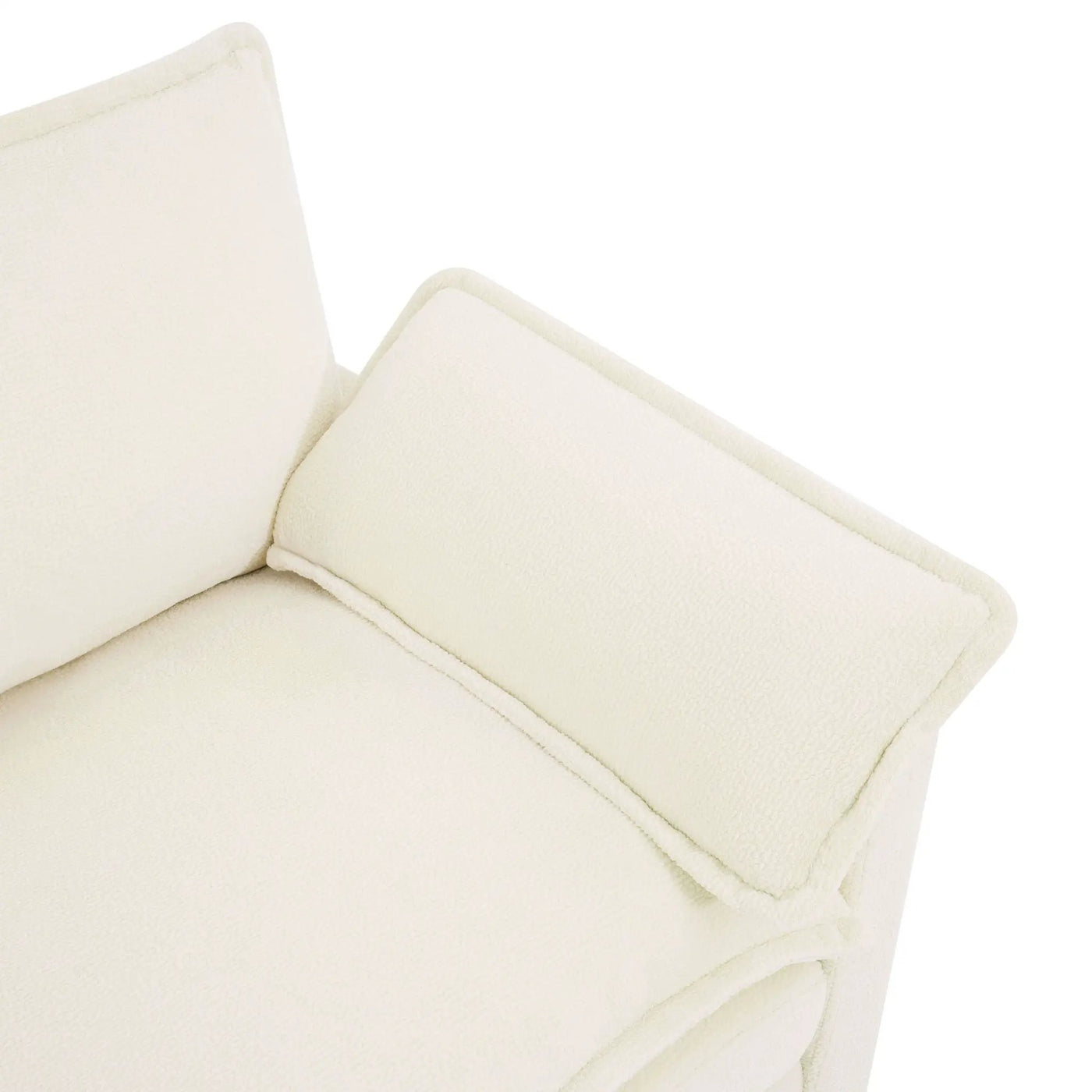 Modern Single Seat Accent Chair With Side Storage Pockets by HouseOfZazla