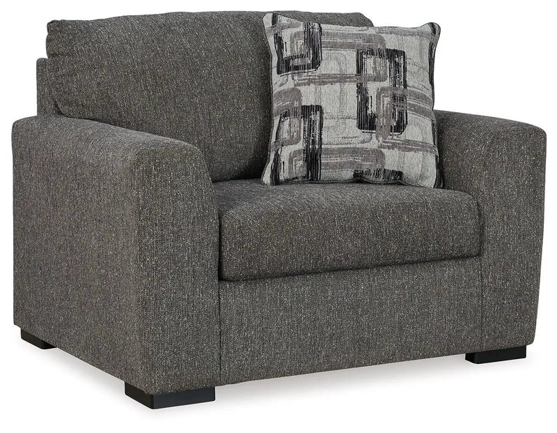 Gardiner - Chair And A Half - Pewter by Unique Piece Furniture