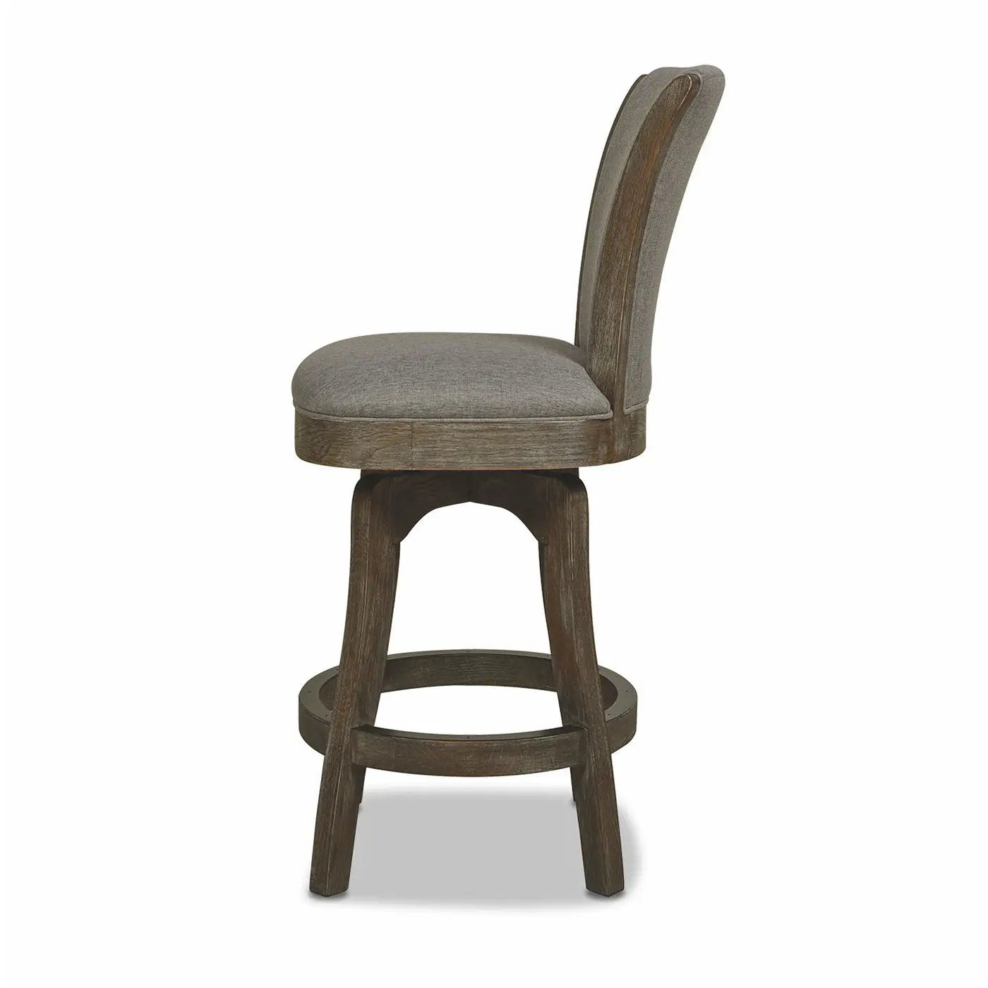 Henry - Armless Swivel Counter Height Bar Stool by HouseOfZazla