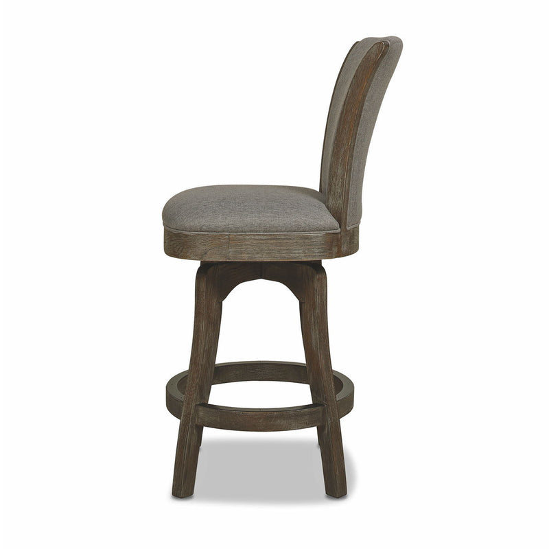 Henry - Armless Swivel Counter Height Bar Stool by HouseOfZazla