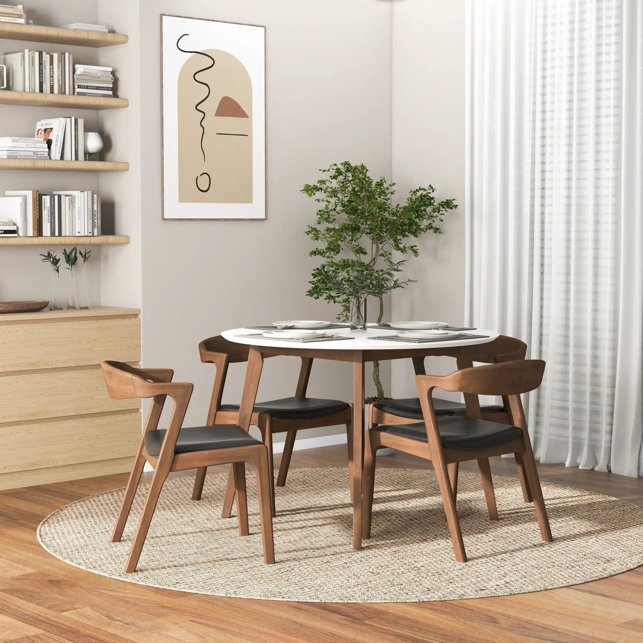 Dakota - Mid-Century Modern Dining Chair (Set of 2) by Unique Piece Furniture