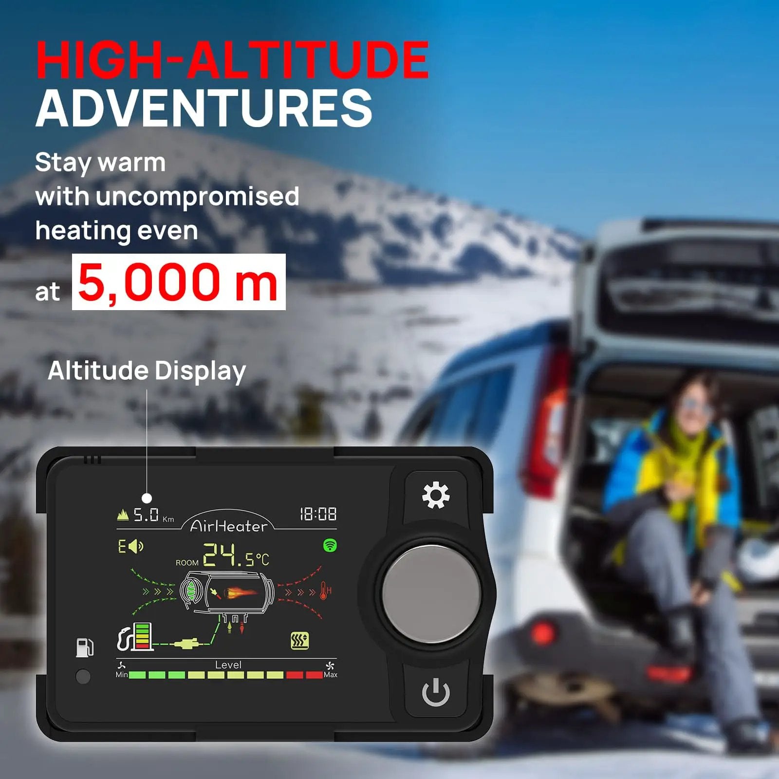 Arcade H8BP Diesel Heater - European version by TURBRO