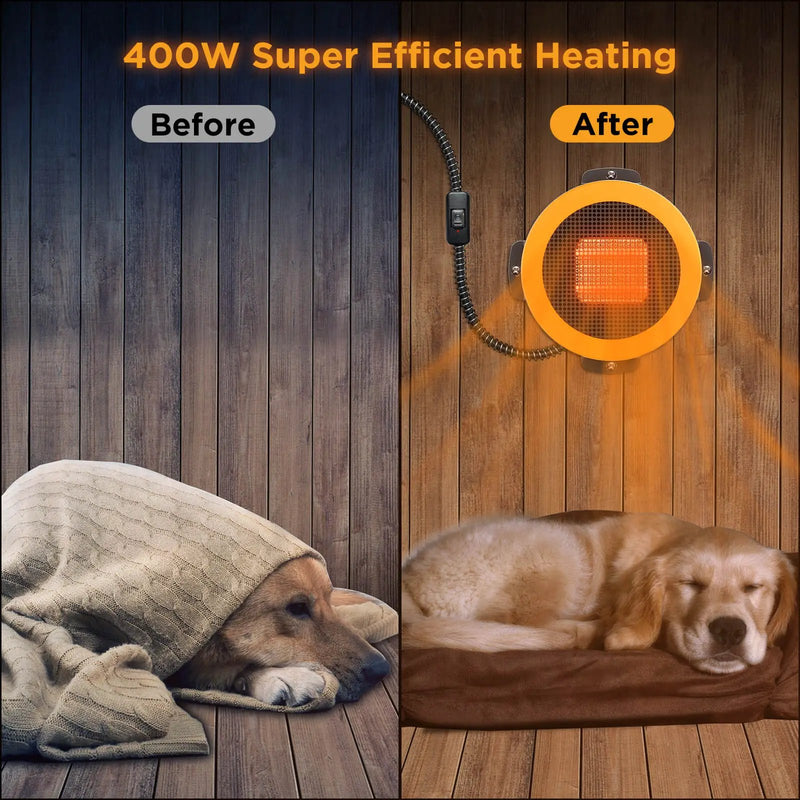 Neighborhood DH400A Dog House Heater by TURBRO