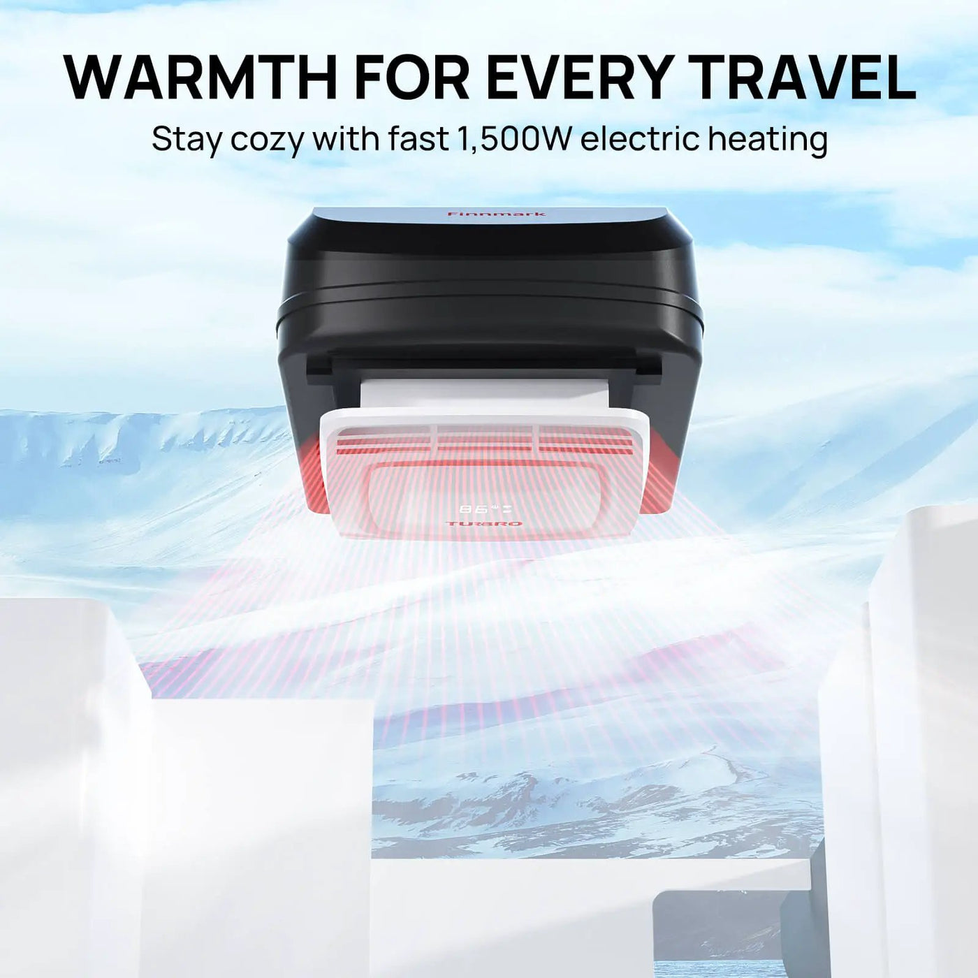 Finnmark 15,000 BTU Rooftop RV Air Conditioner by TURBRO