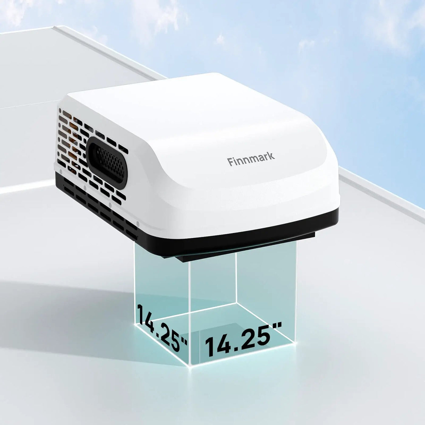 Finnmark 15,000 BTU Rooftop RV Air Conditioner by TURBRO