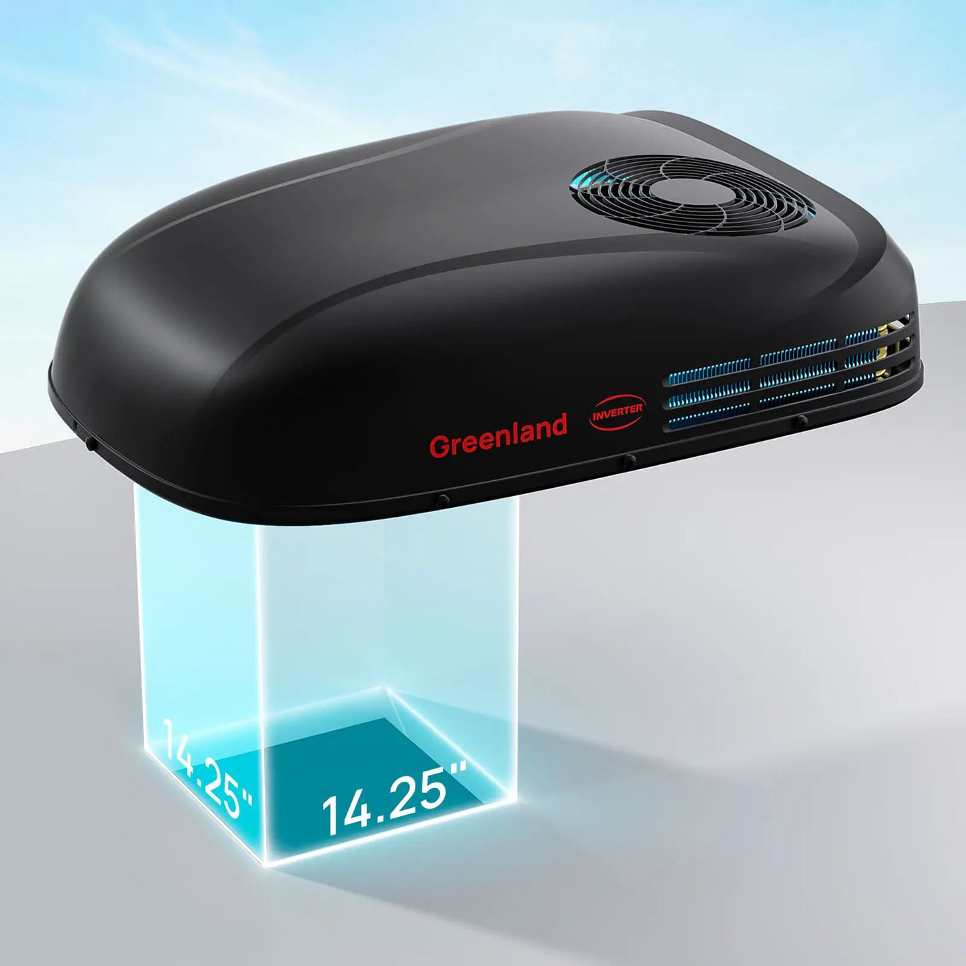 Greenland 13,500 BTU Inverter Rooftop RV Air Conditioner by TURBRO