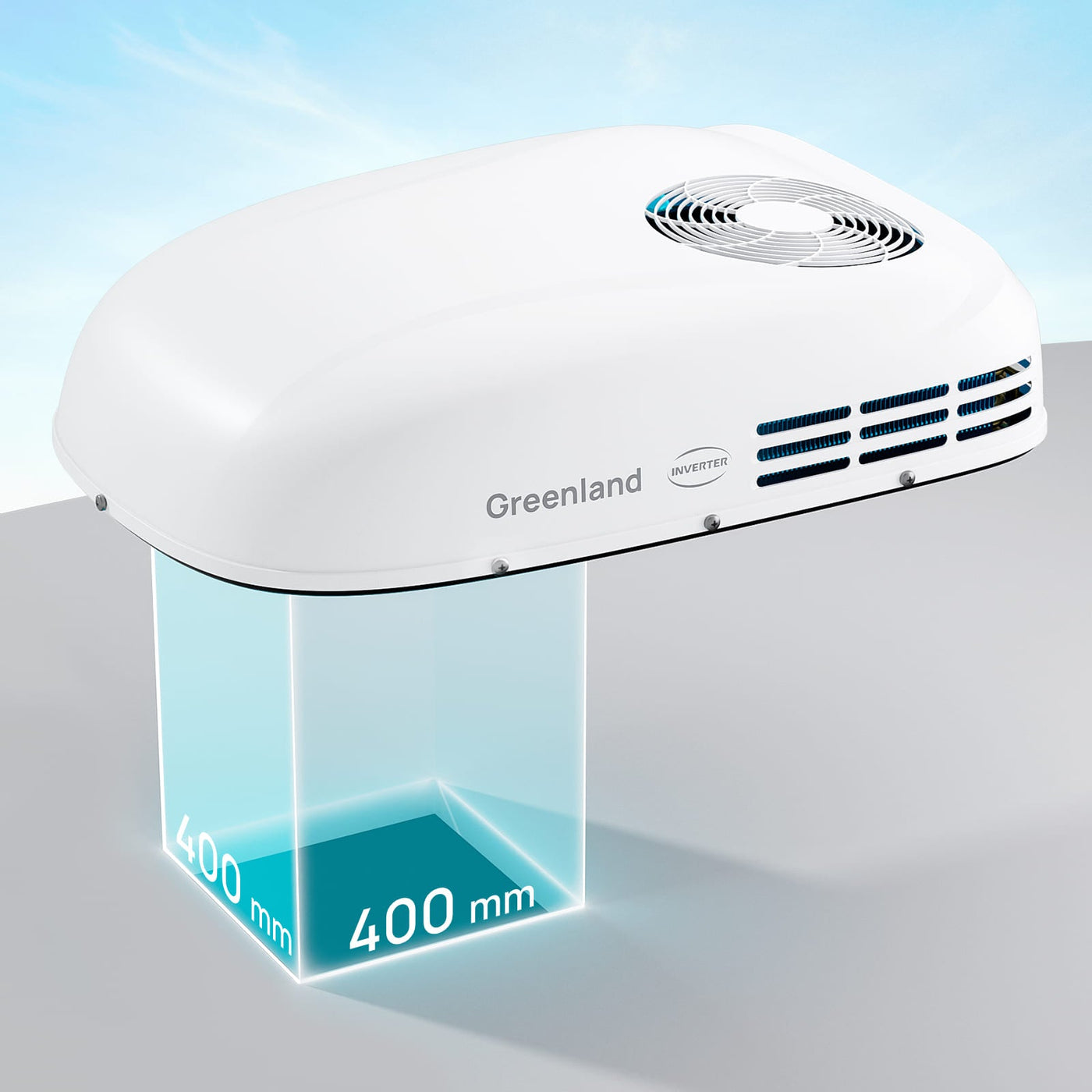 Greenland 3,600W 220-240V Inverter RV Air Conditioner (European Version) by TURBRO