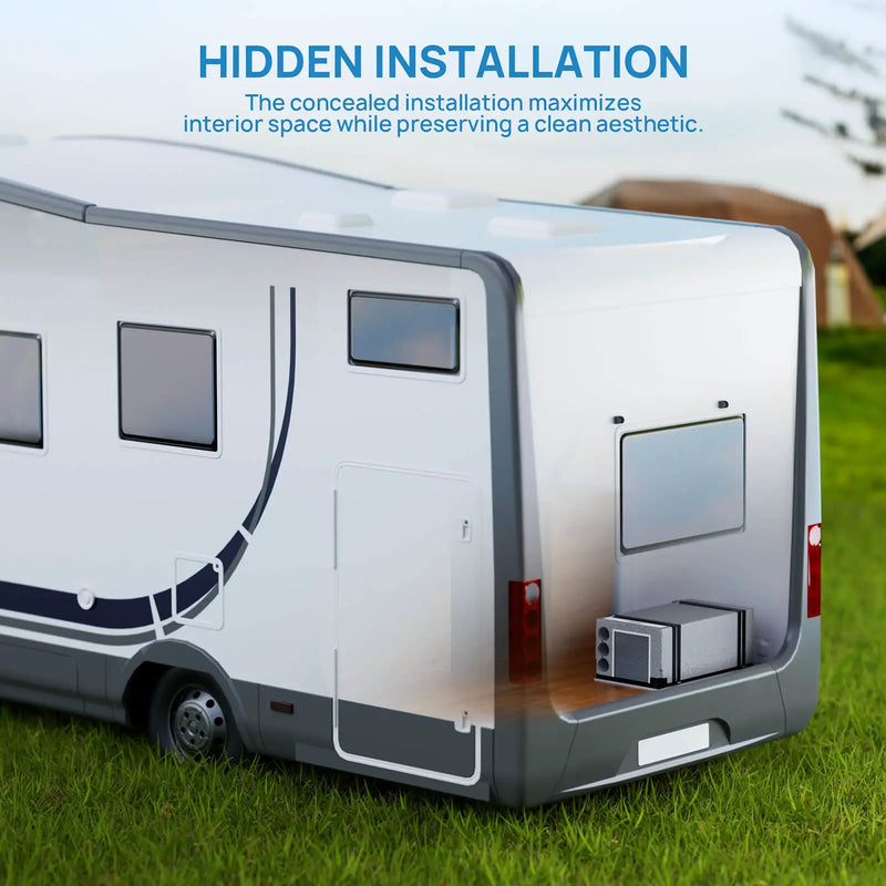 Lapland 10,000 BTU Inverter Under-Bench RV Air Conditioner by TURBRO