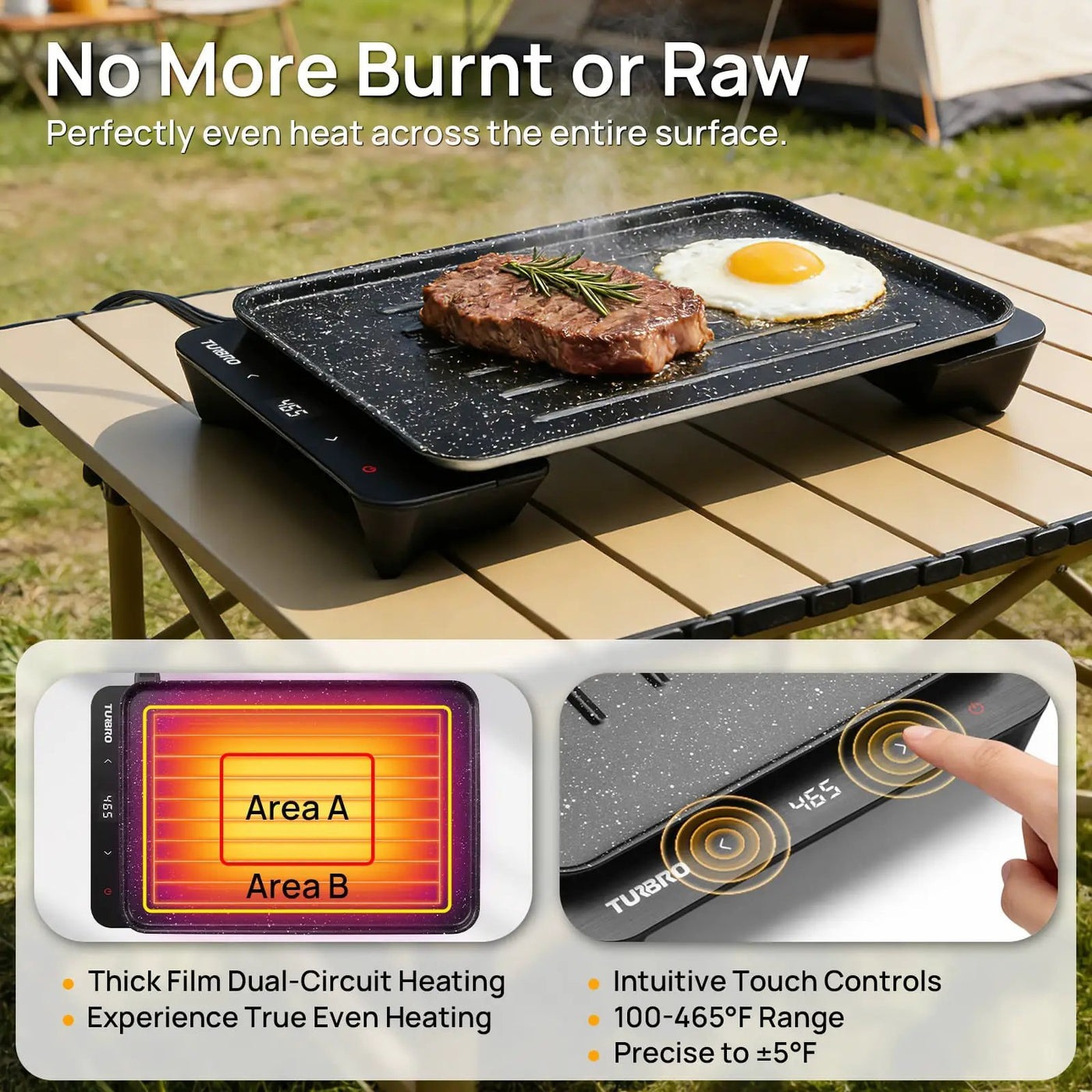 Neighborhood EG13 Electric Griddle by TURBRO