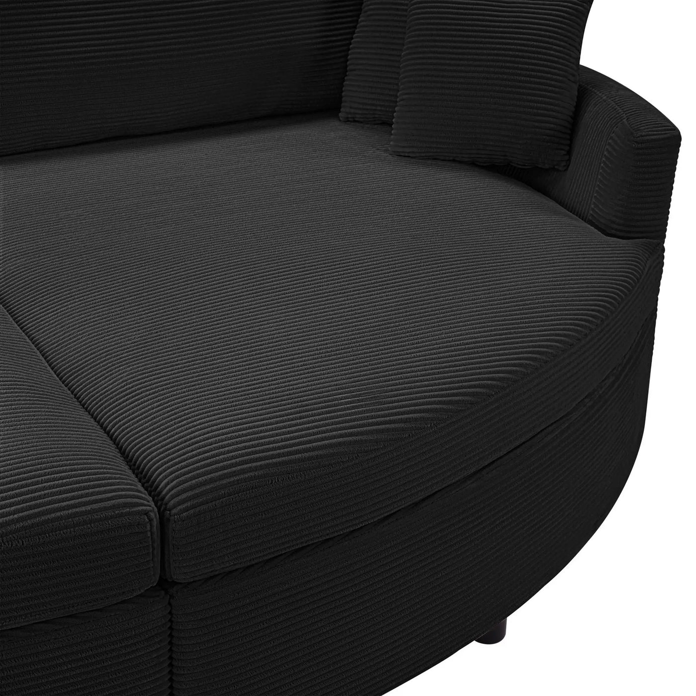Oversized Double Chaise Lounge Sofa With USB Ports by HouseOfZazla