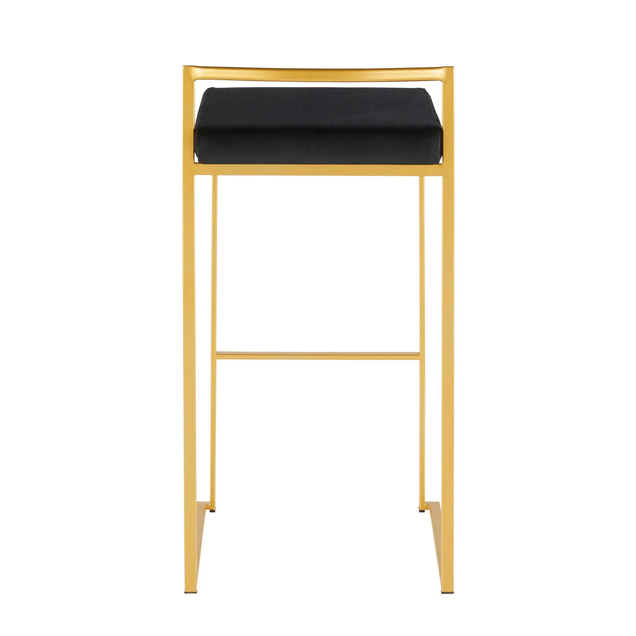 Fuji - Contemporary / Glam & Quality Construction Barstool by Unique Piece Furniture