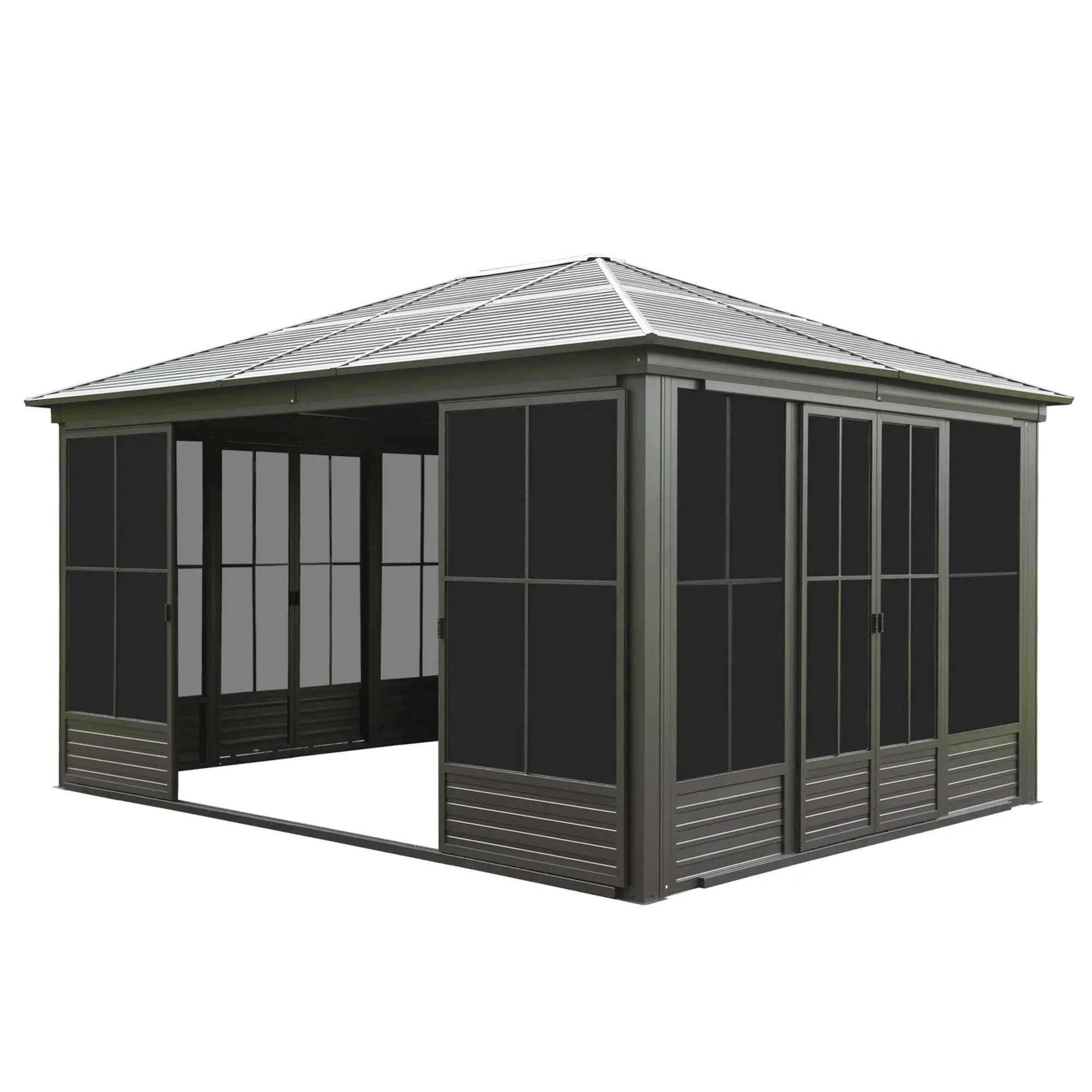 12x14FT Outdoor Sunroom Gazebo by HouseOfZazla