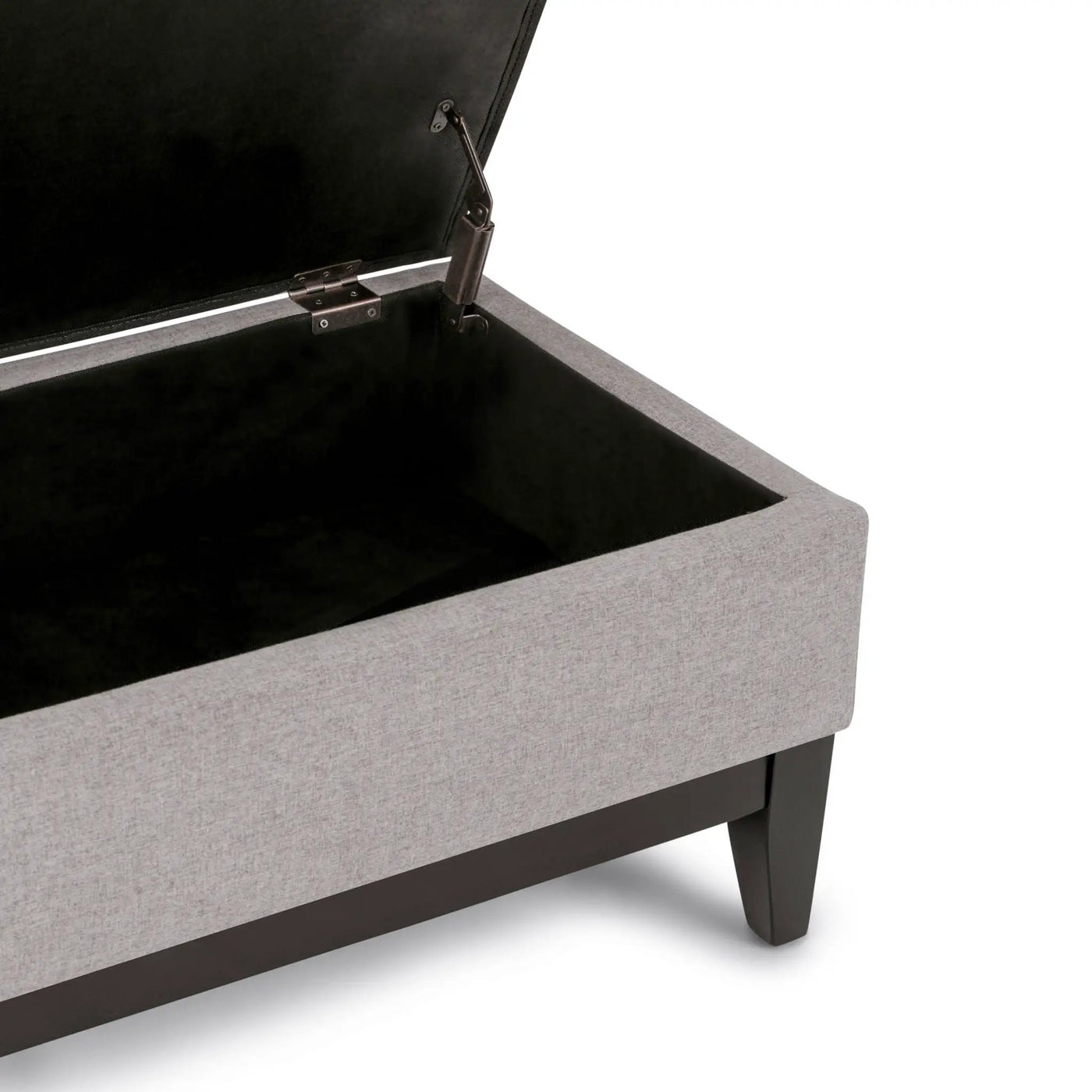 Oregon - Contemporary Storage Ottoman Bench With Tray by HouseOfZazla