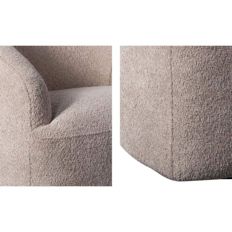 Upholstered 360 Degree Swivel Chair by Unique Piece Furniture