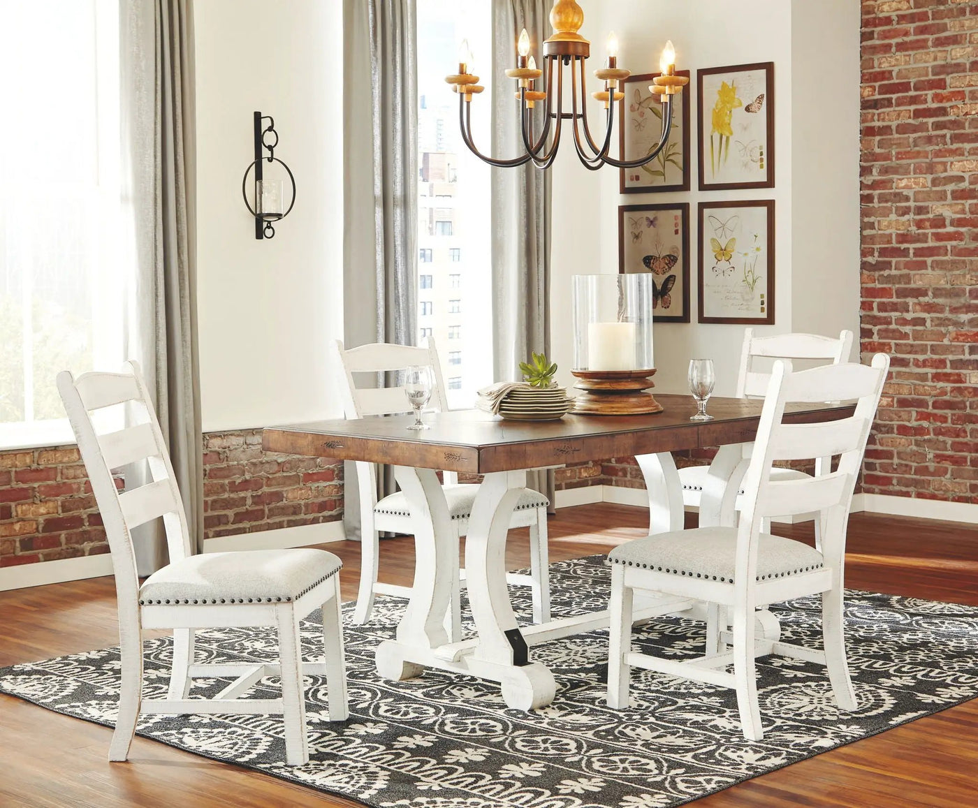 Valebeck - Dining Table Set by Unique Piece Furniture