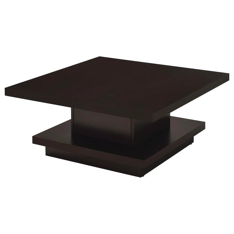 Reston 2-piece Square Coffee and End Table Set Cappuccino by Unique Piece Furniture