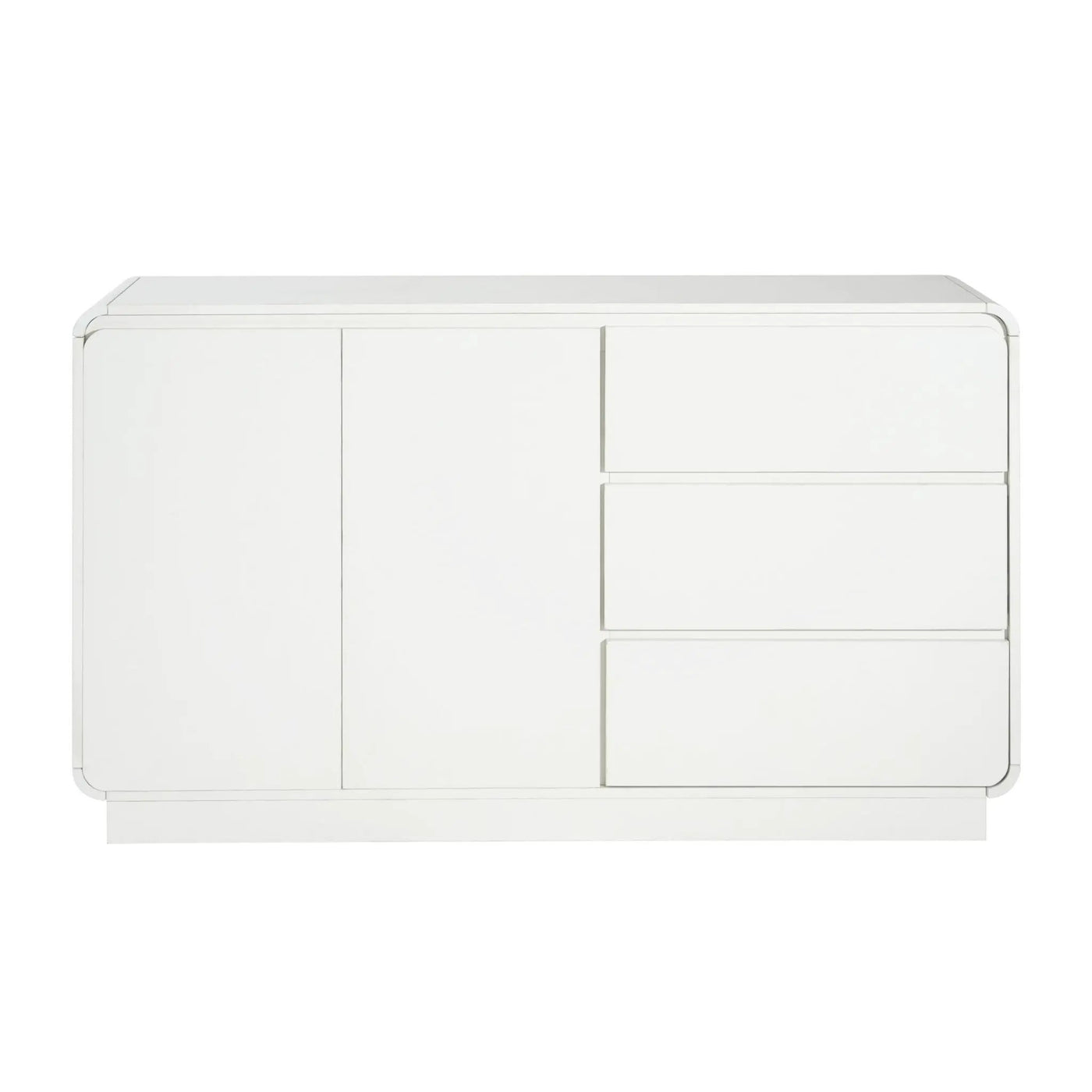 Sideboard, Wide Storage With 2 Doors And 3 Drawers by HouseOfZazla
