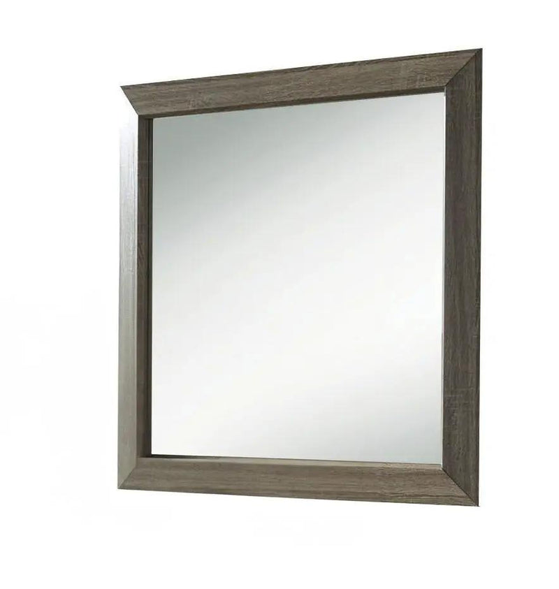 Lyndon - Mirror - Weathered Gray Grain by Unique Piece Furniture