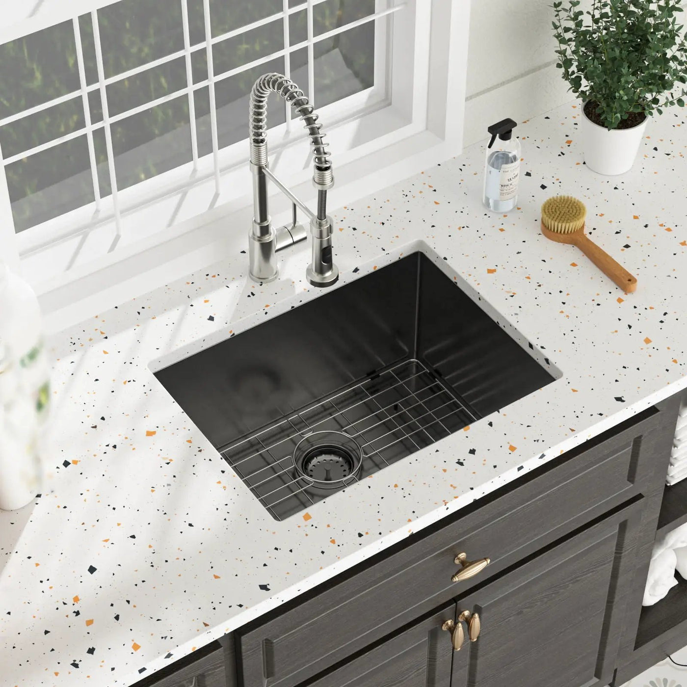 Undermount Kitchen Sink With Deep Single Bowl by HouseOfZazla