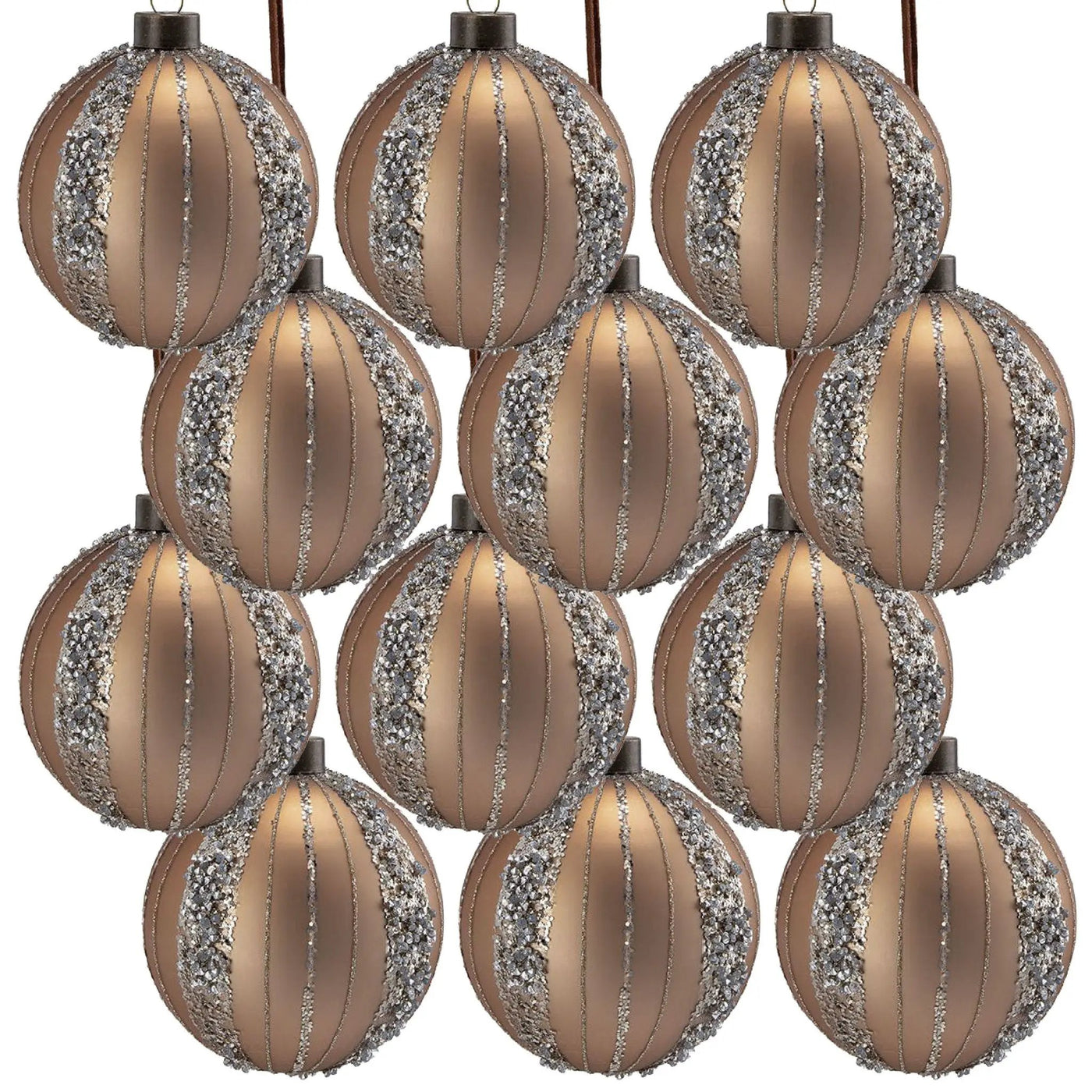Christmas Ball Ornaments Tree Ornaments For Holiday Party Decorations by HouseOfZazla