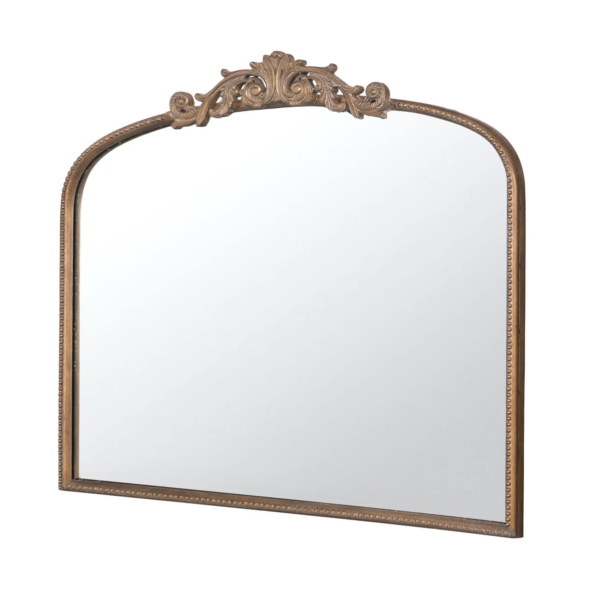 Arch Mirror, Baroque Inspired Wall Decor For Bathroom, Bedroom, Living Room by Unique Piece Furniture
