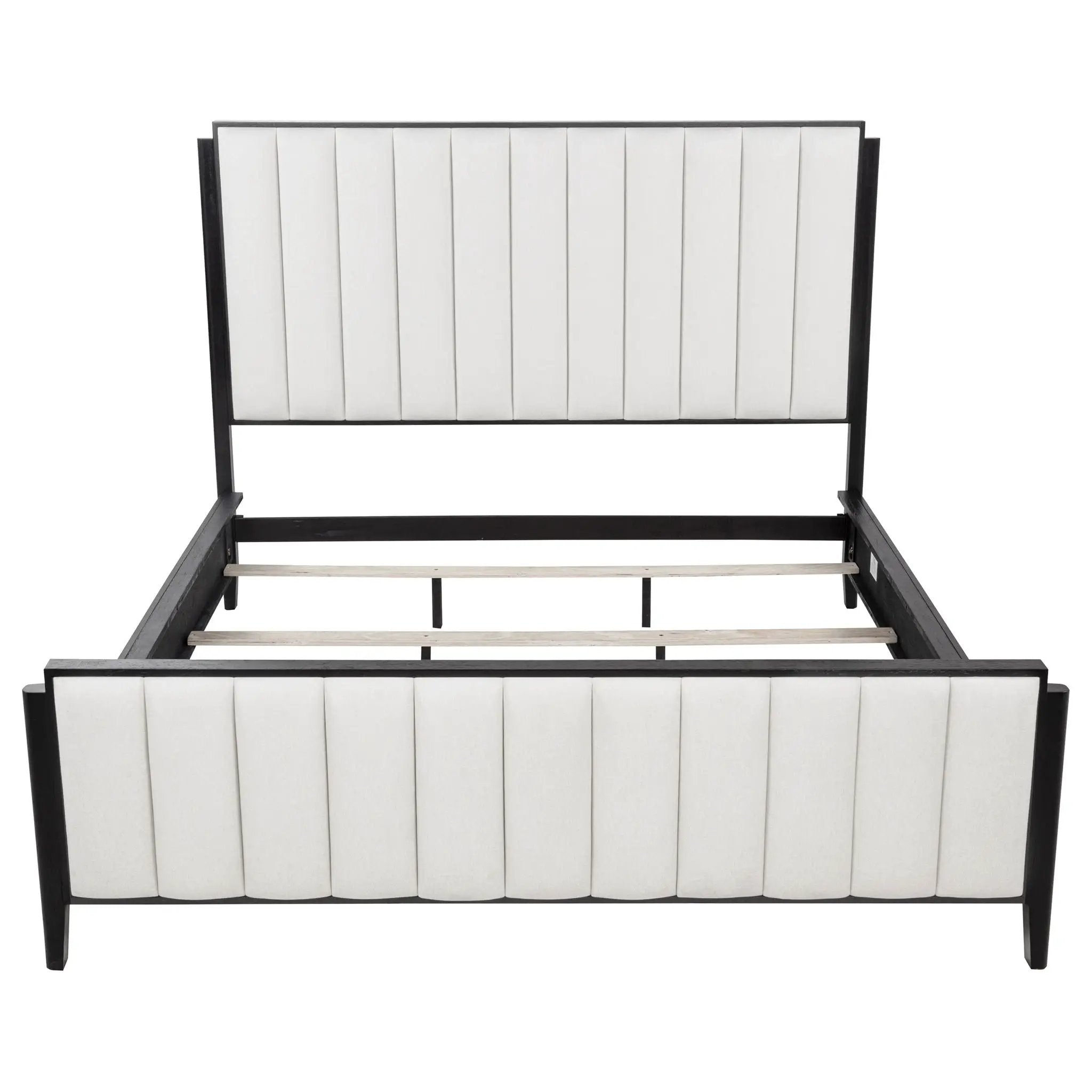 Brookmead 60-inch Upholstered California King Bed Black by Unique Piece Furniture