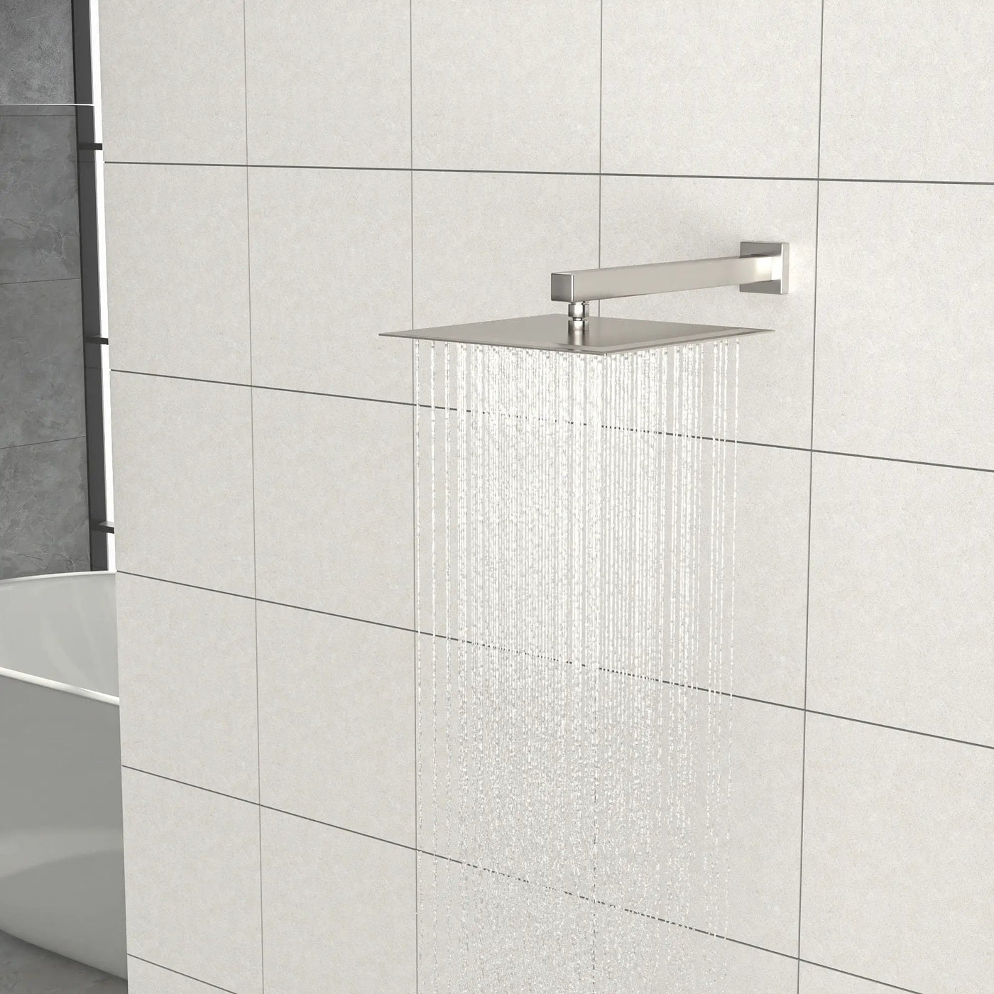Wall Mounted Shower Arm With Flange by HouseOfZazla
