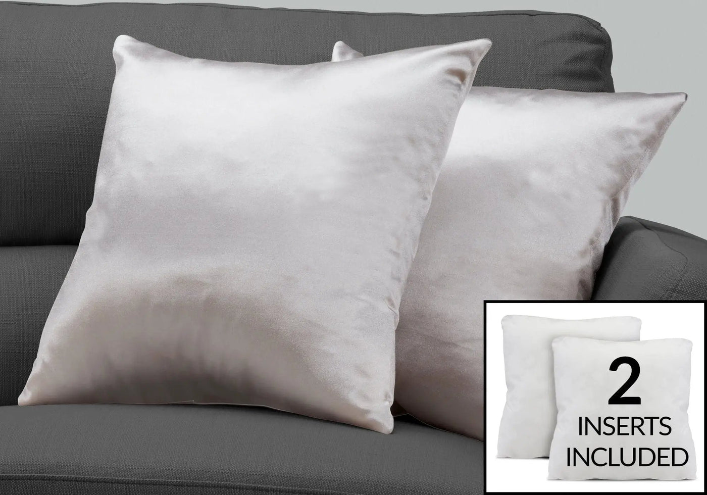 Square Decorative Throw Pillows with Hypoallergenic Insert by HouseOfZazla