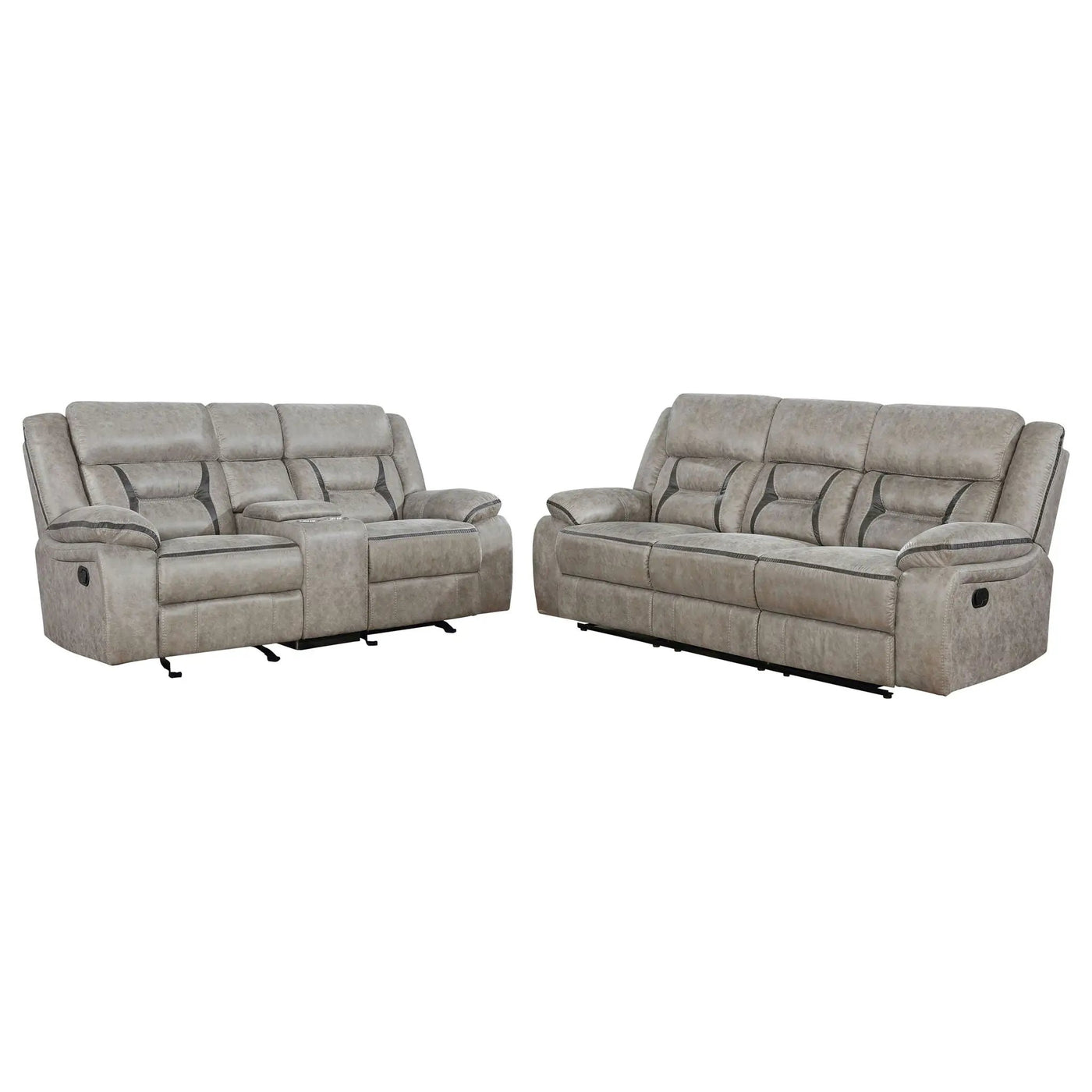 Brazelton - Pillow Top Arm Motion Living Room Set by HouseOfZazla