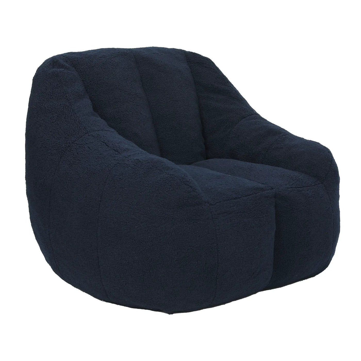 Comfy Bean Bag Chair With Memory Foam Filler, Tufted Soft by HouseOfZazla