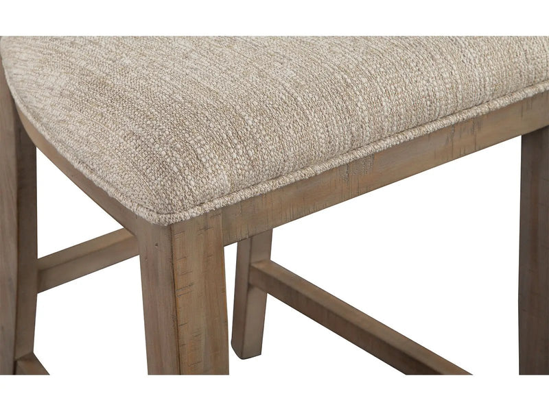Paxton Place - Counter Chair With Upholstered Seat (Set of 2) - Dovetail Gray by Unique Piece Furniture