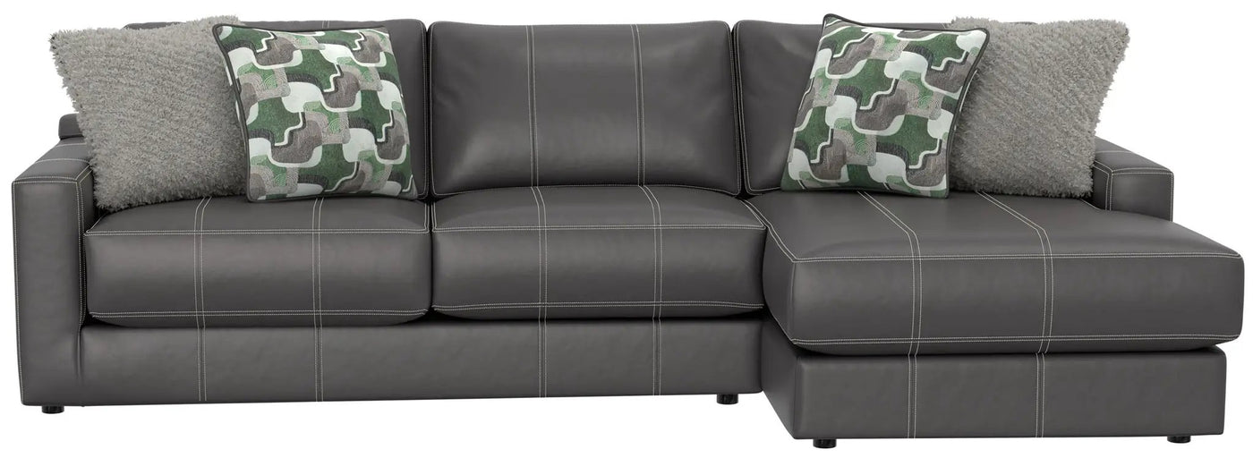 Minori - Italian Leather Sectional by Unique Piece Furniture