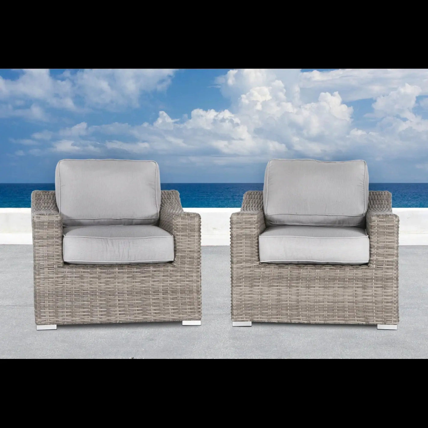 Patio Chair With Cushions Modern Design by HouseOfZazla