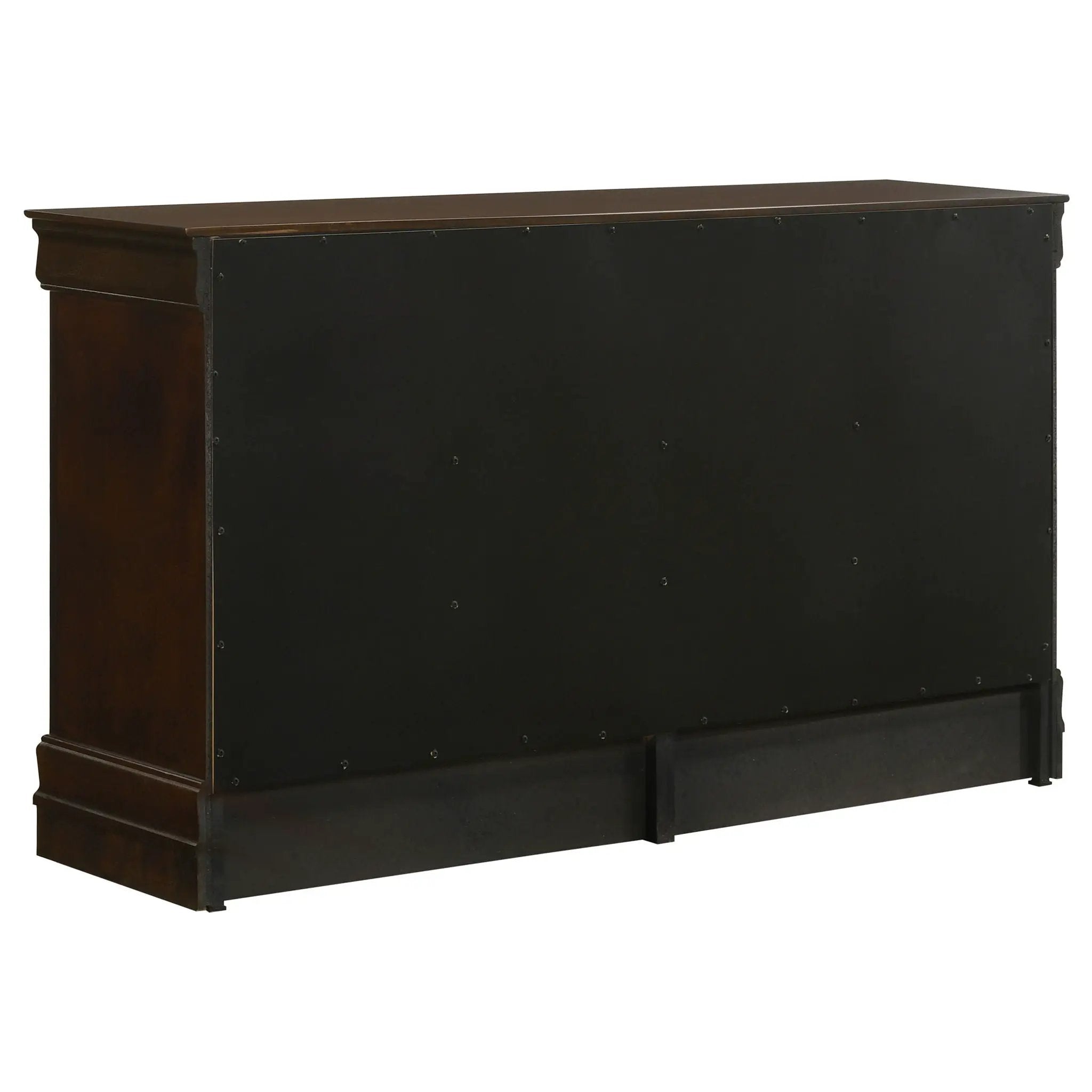 Louis Philippe 6-drawer Dresser Cappuccino by Unique Piece Furniture